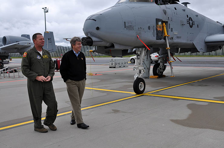 Roy Blunt Military Plane