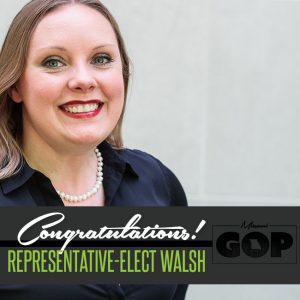 Representative-Elect Walsh